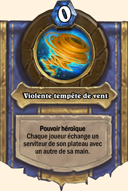 Pouvoir héroïque Violente tempête de vent
