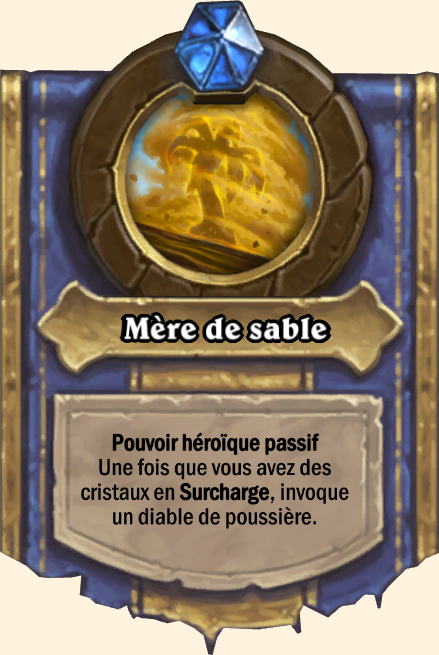 Pouvoir héroïque Mère de sable