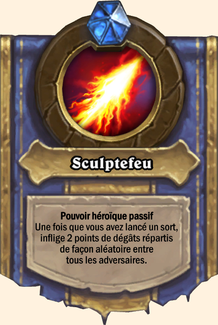 Pouvoir héroïque Sculptefeu