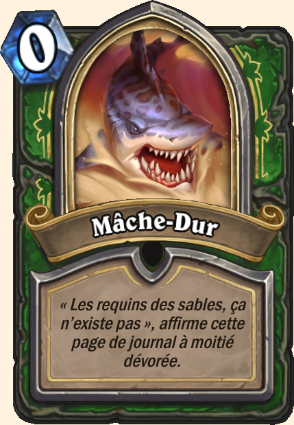 Boss Mâche-Dur - Hearthstone Tombes de la Terreur