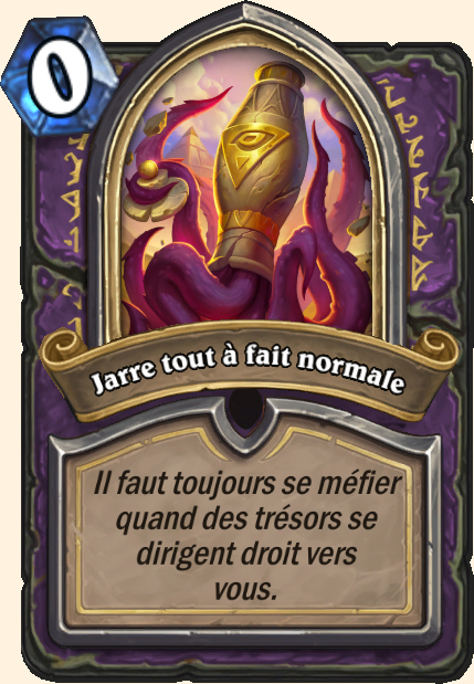 Boss Jarre tout à fait normale - Hearthstone Tombes de la Terreur