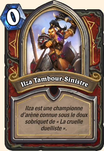 Boss Ilza Tambour-Sinistre - Hearthstone Tombes de la Terreur