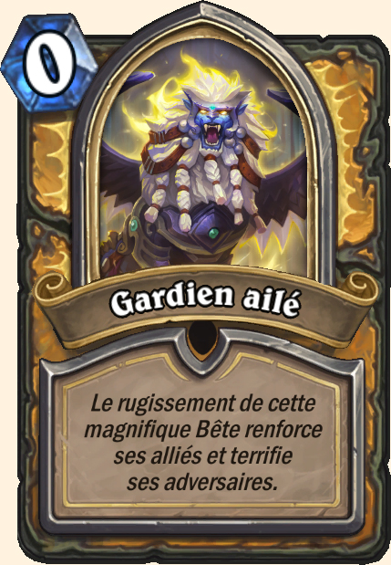Boss Gardien ailé - Hearthstone Tombes de la Terreur