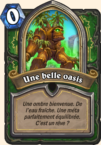 Boss Une belle oasis - Hearthstone Tombes de la Terreur