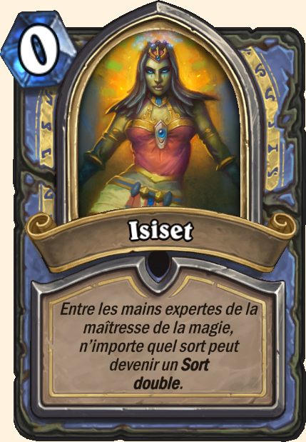 Boss Isiset - Hearthstone Tombes de la Terreur
