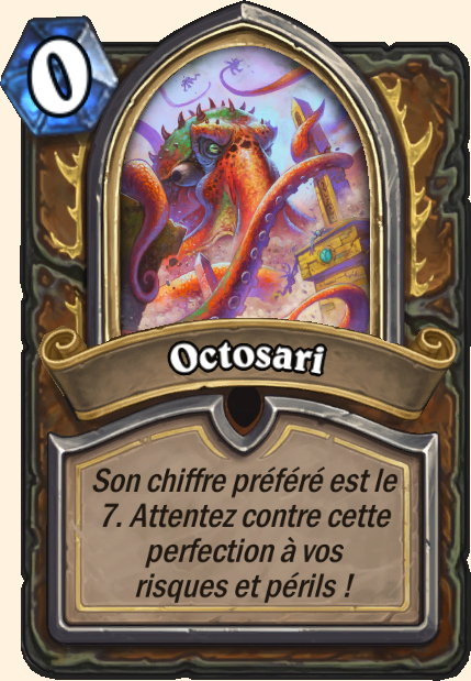 Boss Octosari - Hearthstone Tombes de la Terreur