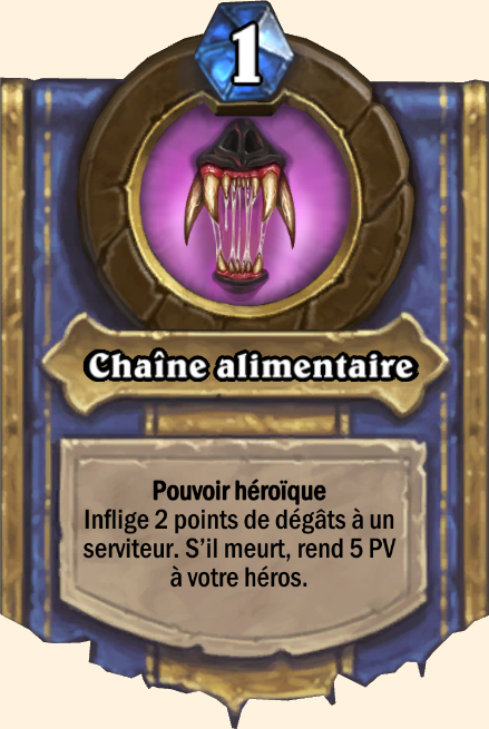 Pouvoir héroïque Chaîne alimentaire
