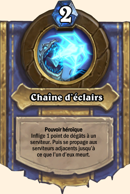 Pouvoir héroïque Chaîne d'éclairs