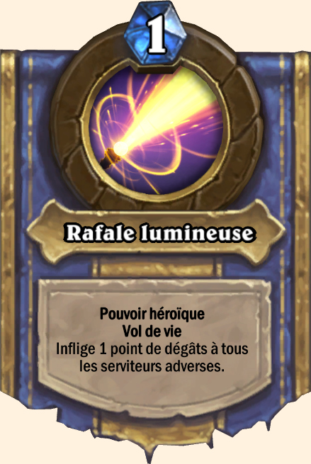 Pouvoir héroïque Rafale lumineuse