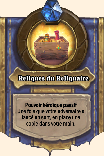 Pouvoir héroïque Reliques du Reliquaire
