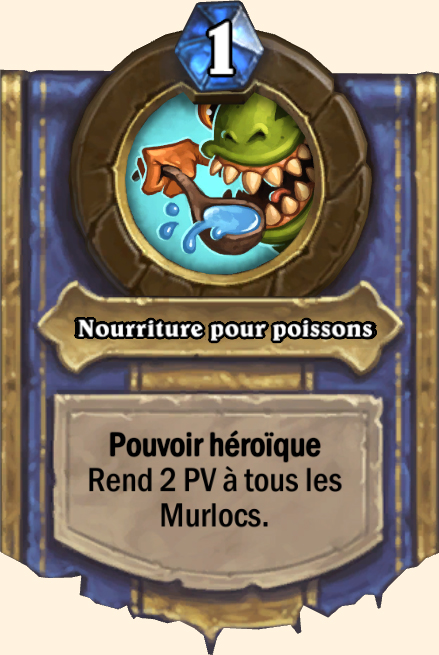 Pouvoir héroïque Nourriture pour poissons