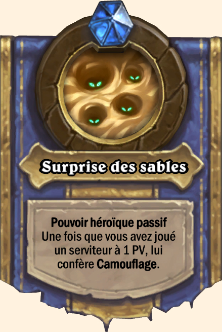 Pouvoir héroïque Surprise des sables