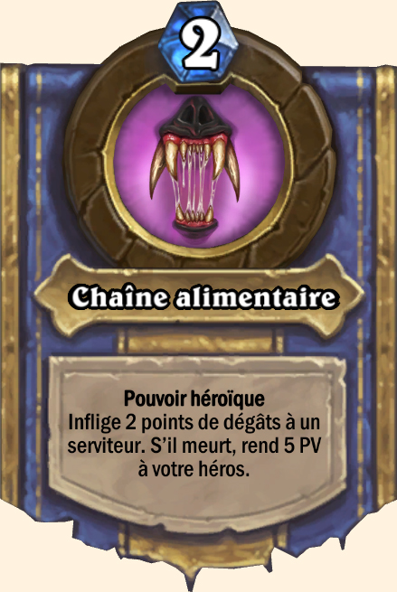 Pouvoir héroïque Chaîne alimentaire