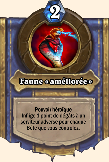Pouvoir héroïque Faune améliorée