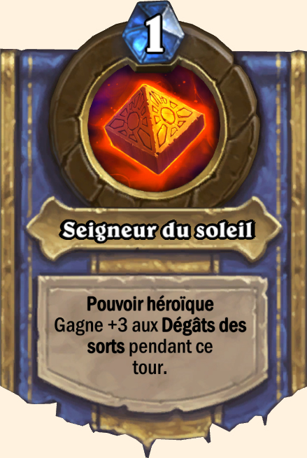 Pouvoir héroïque Seigneur du soleil