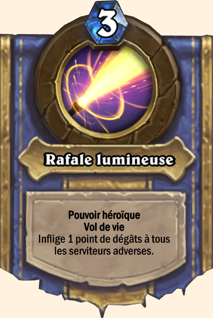 Pouvoir héroïque Rafale lumineuse