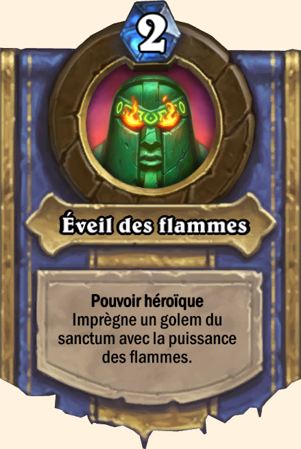 Eveil des flammes - Hearthstone Tombes de la Terreur