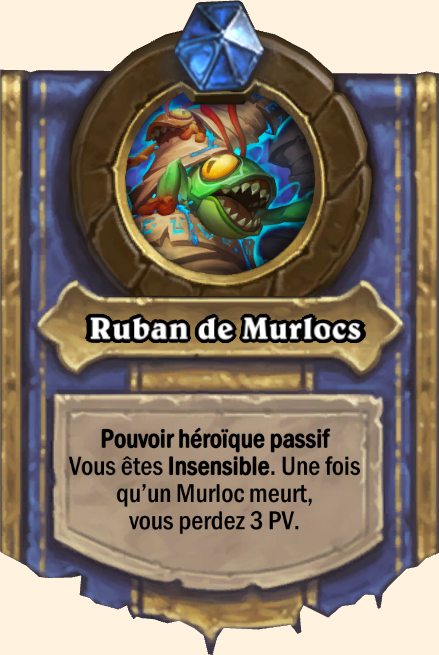 Ruban de Murlocs - Hearthstone Tombes de la Terreur