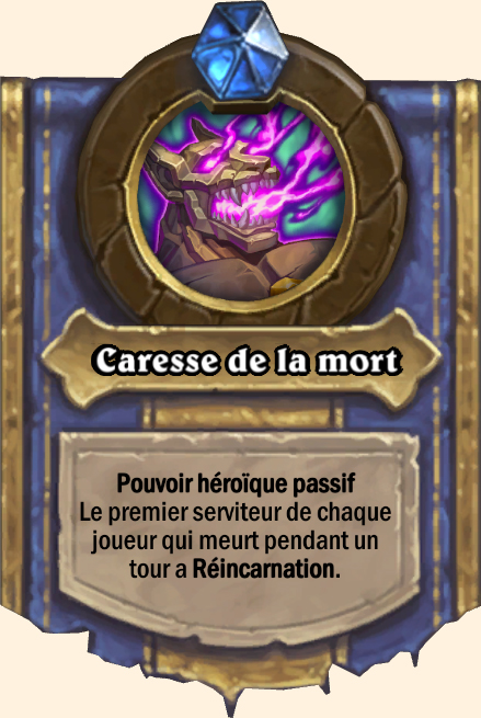 Caresse de la mort - Hearthstone Tombes de la Terreur