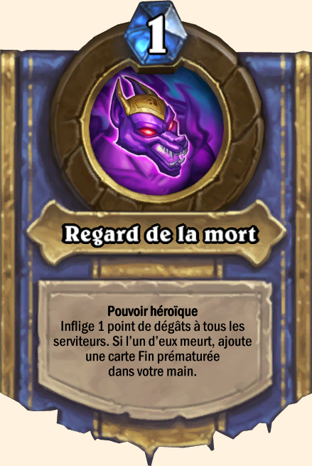 Regard de la mort - Hearthstone Tombes de la Terreur