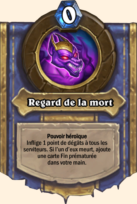 Regard de la mort - Hearthstone Tombes de la Terreur
