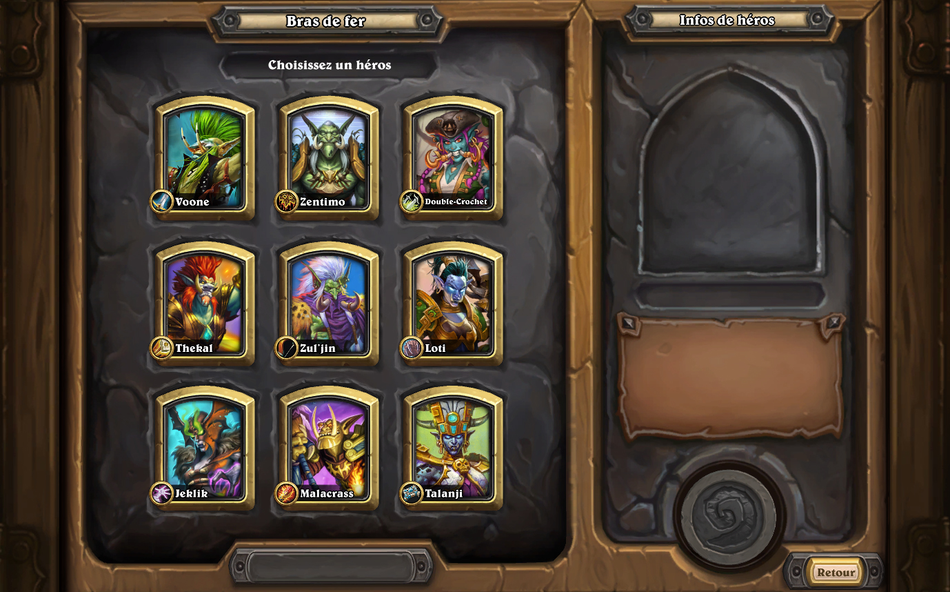 Choisissez votre champion