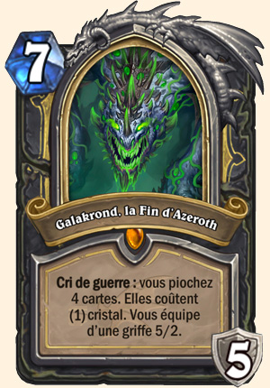 Galakrond héros Hearthstone