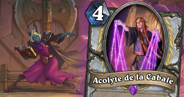 acolyte de la cabale : nouvelle carte pretre de l'academie scholomance