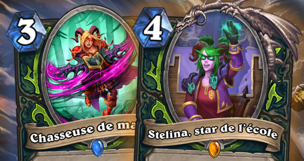 academie scholomance : 2 nouvelles cartes pour chasseur de demons