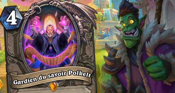 gardien du savoir polkelt : carte legendaire neutre de scholomance