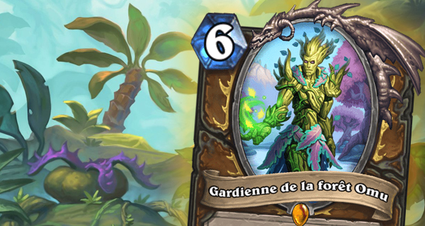 gardien de la foret omu : carte legendaire pour druide