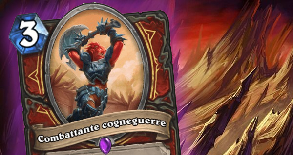 cendres de l'outreterre : competiteur cogneguerre, carte epique guerrier