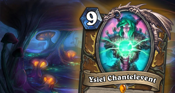 ysiel chantelevent : carte legendaire druide, cendres de l'outreterre