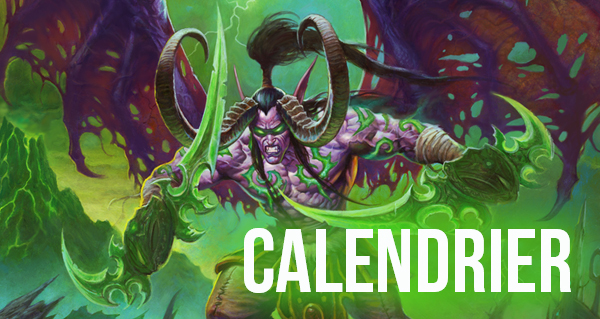 calendrier hearthstone : pantheon, refonte du pretre, chasseur de demons