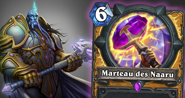 marteau des naaru : nouvelle arme epique pour paladin