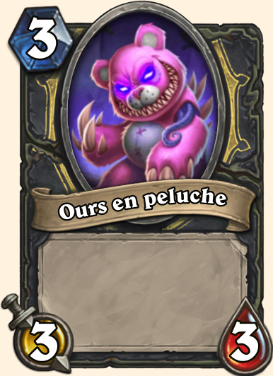 Carte Hearthstone Ours en peluche