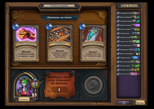 Duels est inspiré des Virées en donjon