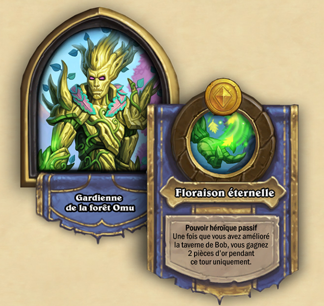 Nouveau héros de champs de bataille : Gardienne de la forêt Omu