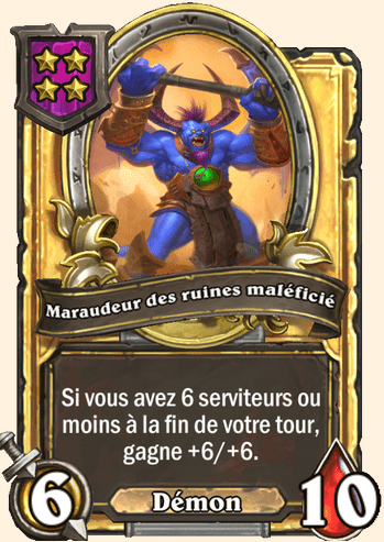 Carte champs de bataille dorée