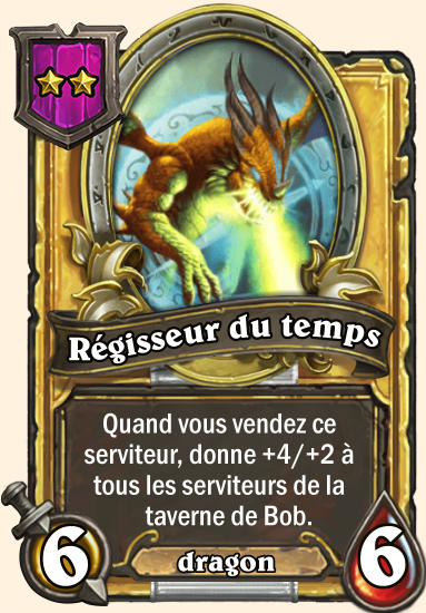 Carte champs de bataille dorée Régisseur du temps