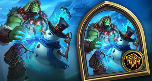 voile d'hiver 2021 : recuperez le heros alternatif thrall bonhomme de neige