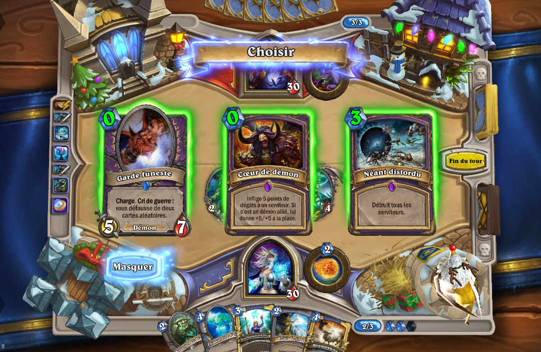 Choisissez votre cadeau parmi 3 cartes