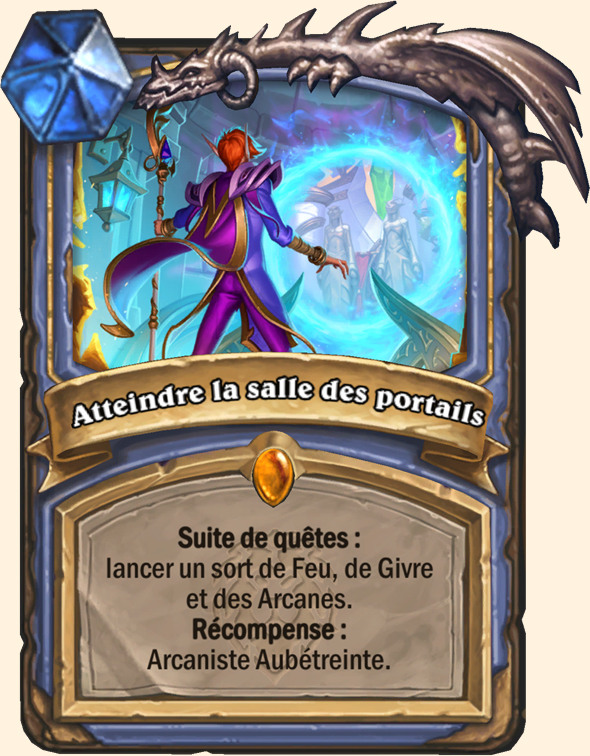 Carte Hearthstone - Atteindre la salle des portails