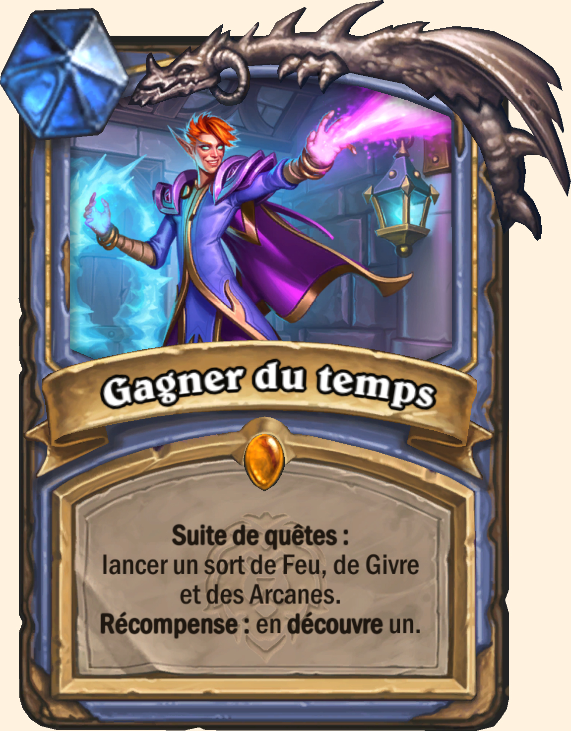 Carte Hearthstone - Gagner du temps