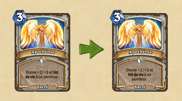 Patch 20.8.2 : Nerf de la carte Apothéose du Prêtre