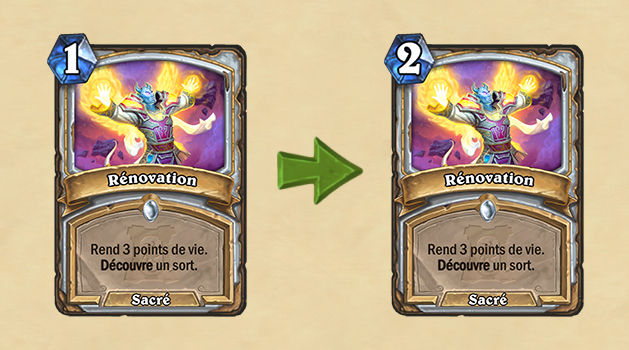 Patch 20.8.2 : Nerf de la carte Rénovation