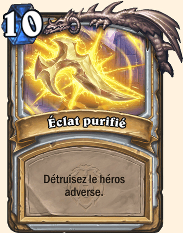 Carte Hearthstone - Eclat purifié