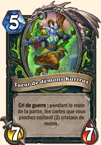 Carte Hearthstone - Tueur de démons, Kurtrus