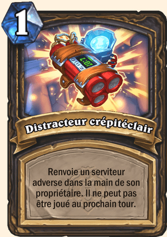 Carte Hearthstone - Distracteur crépitéclair