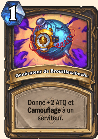 Carte Hearthstone - Générateur de Brouillecaboche